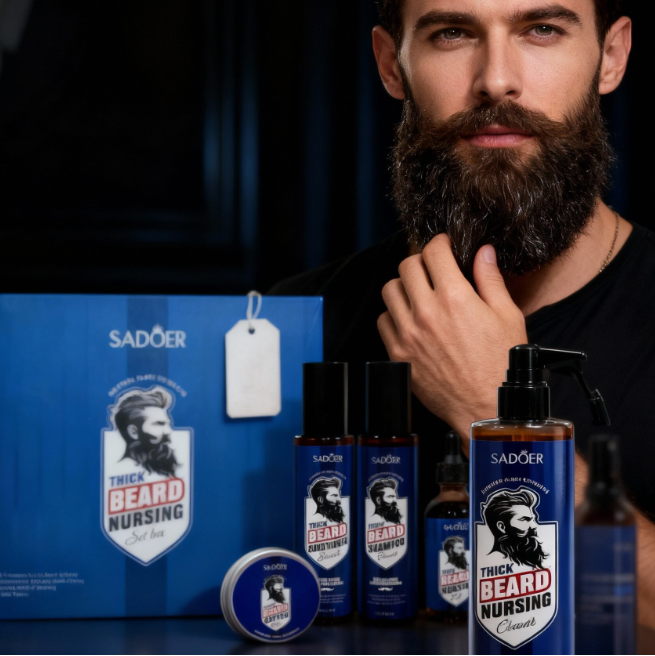 KUMADO Beard Essentials Kit – Daily Grooming System