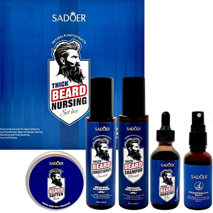 KUMADO Beard Essentials Kit – Daily Grooming System